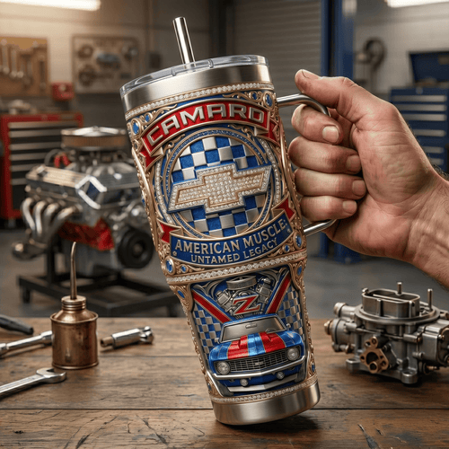 CRCE 40oz Tumbler With Handle LNTH