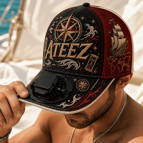 ATZ Premium Rechargeable Fan Cap HQH