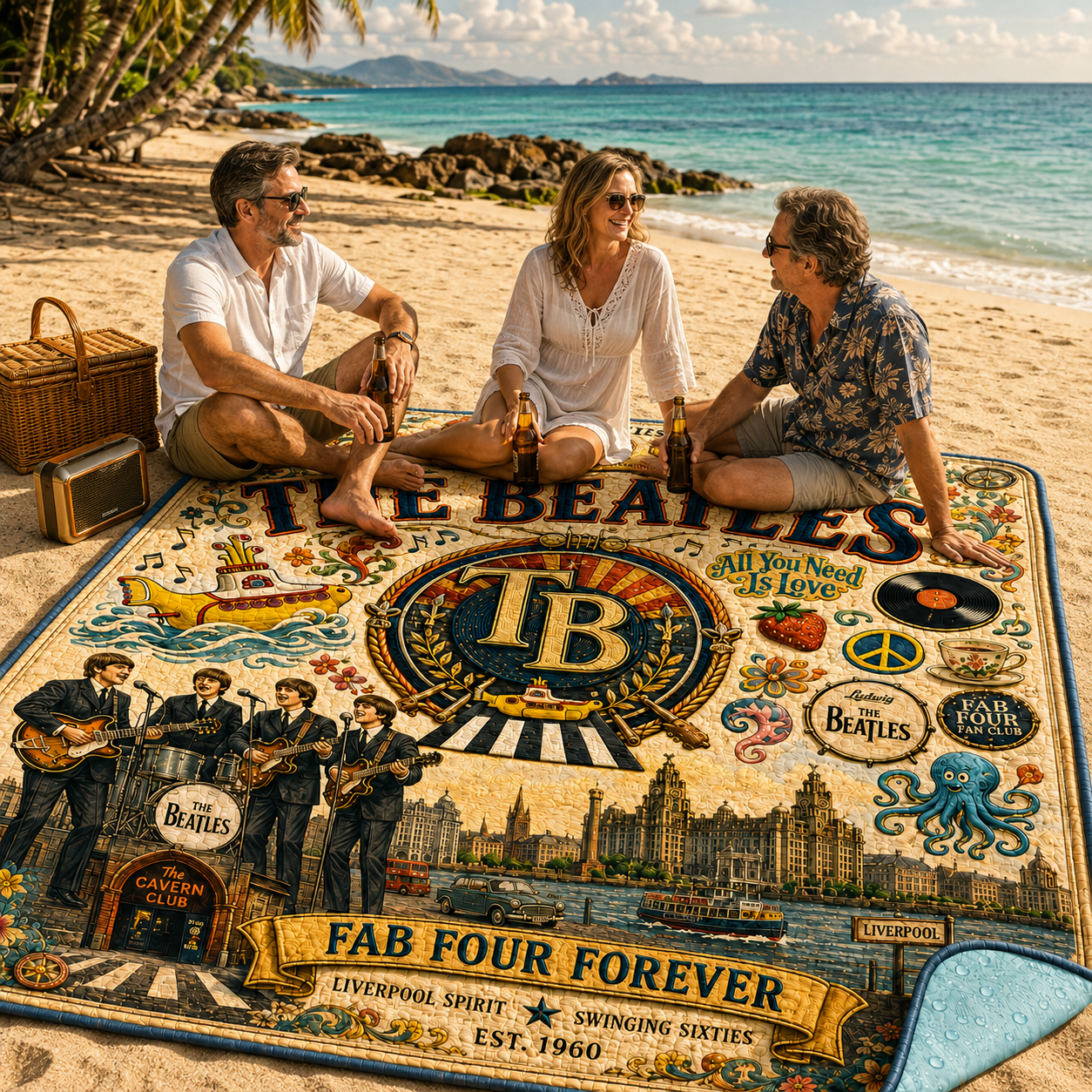 TBE Premium Picnic Blanket NHVH